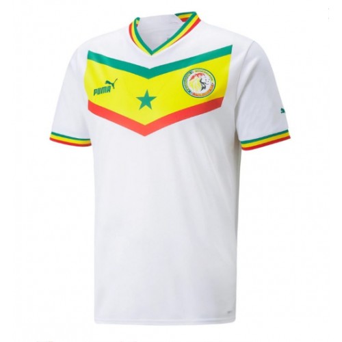 Fotbalové Dres Senegal Domácí MS 2022 Krátký Rukáv